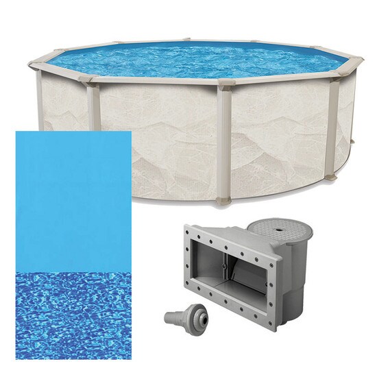 24 ft. X 52 In. Round Echo pool
